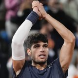 Carlos Alcaraz poursuit sa route à Paris KEYSTONE/AP/Thibault Camus